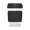 Glass Cup 2 Go Black Promotional